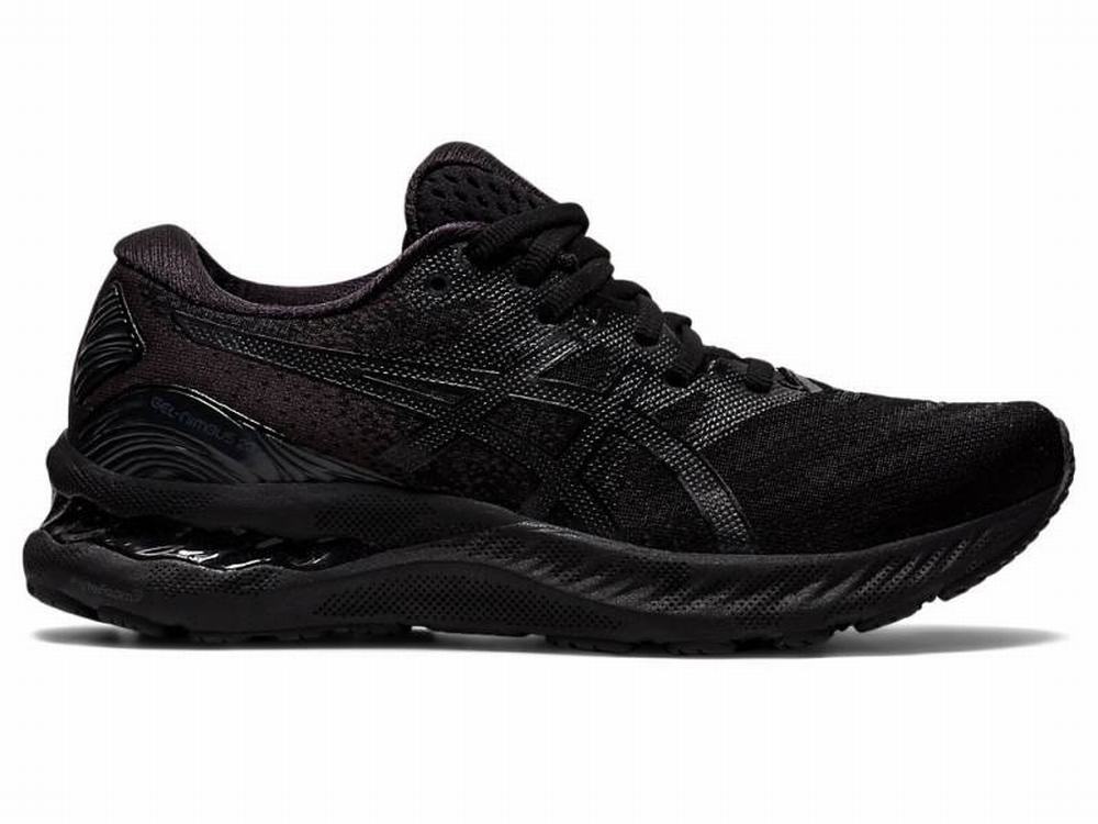 Asics GEL-NIMBUS 23 Women's Running Shoes Black | AFNOQC198